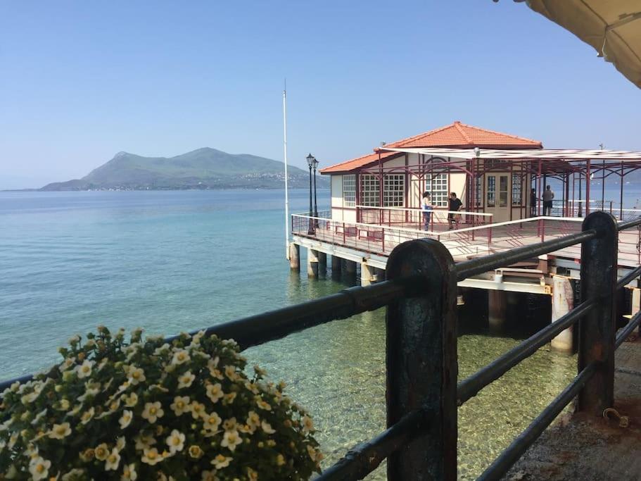 Villa Oleander Agios Nikolaos Loutra Edipsou Екстериор снимка