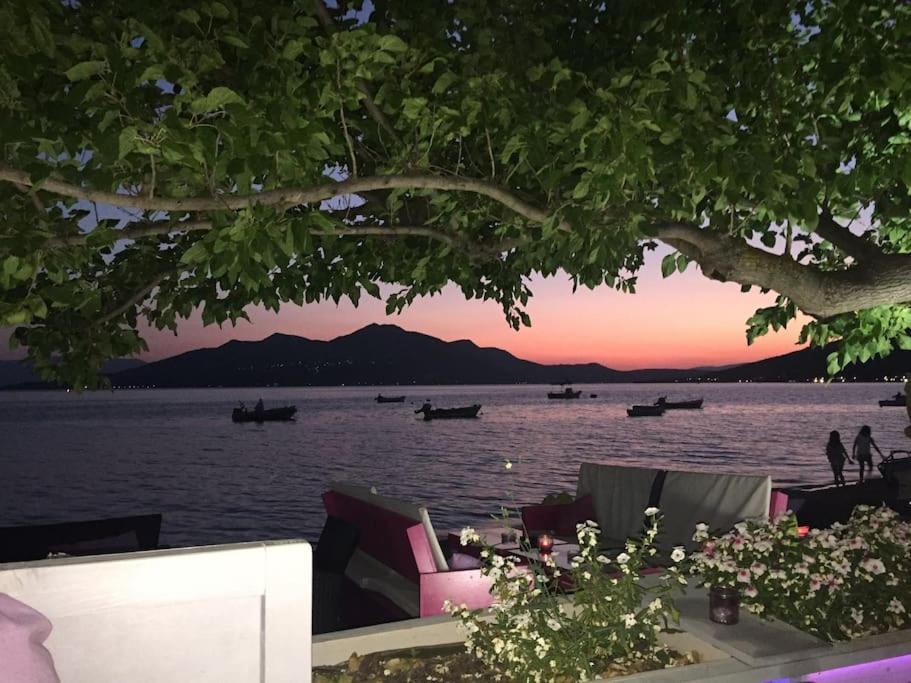 Villa Oleander Agios Nikolaos Loutra Edipsou Екстериор снимка